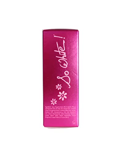 Fair and White So White Skin Perfector Serum 30ml - For Face, Elbows Knees, Feet - with Kojic Acid and Castor Oil