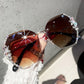 Luxury Brand Design Vintage Rimless Sunglasses Women Men Fashion Gradient