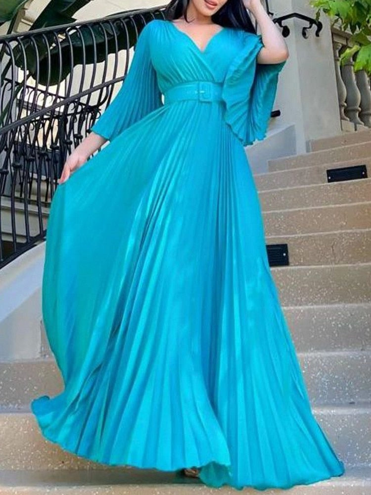 High Quality Maxi Dress spring and Autumn