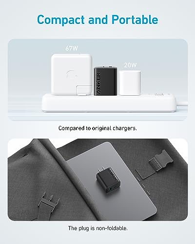 iPad Charger, Anker 2-Pack 20W Dual Port USB Fast Wall Charger, USB C Charger Block for iPad Pro 12.9", iPad Pro 11", iPad Air 5/4, iPad 10, iPad Mini 6, and More (2-Pack 5 ft USB-C Cable Included)