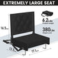 Sheenive Stadium Seats for Bleachers with Back Support, Bleacher Seats with Backs and Cushion Wide, Padded Portable Folding Comfort Stadium Chair with Shoulder Strap, Perfect for Sports Events
