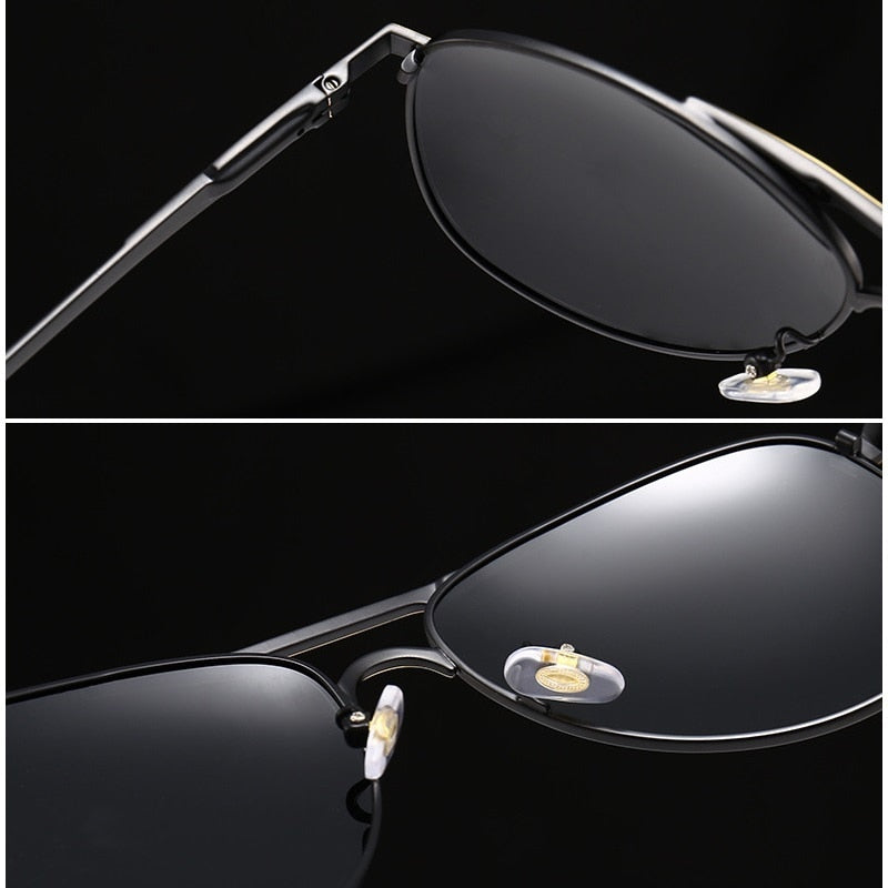 Red Men Polarized Sunglasses Aviator Sunglasses Men