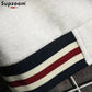 Fashion Fleece Casual Baseball Uniform Cotton Spliced Regular Rib Sleeve Brand Clothing Bomber Jacket Men