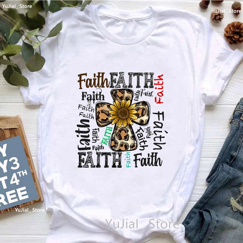 Jesus Graphic Print T-Shirt