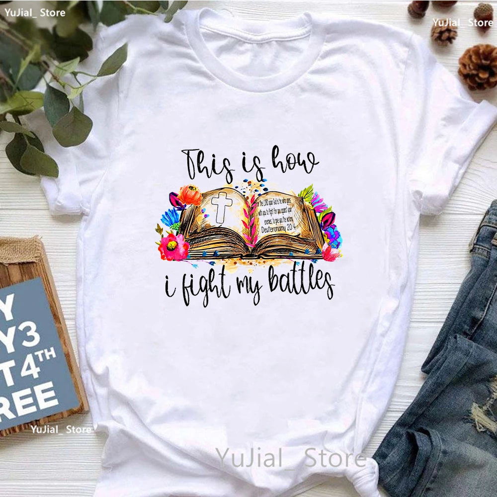 Jesus Graphic Print T-Shirt