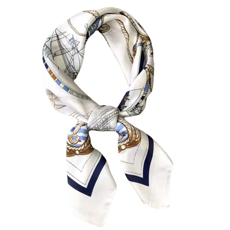 Small Silk Scarf for Women