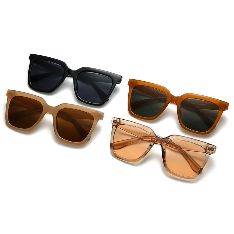 Square Rectangle Women's Sunglasses