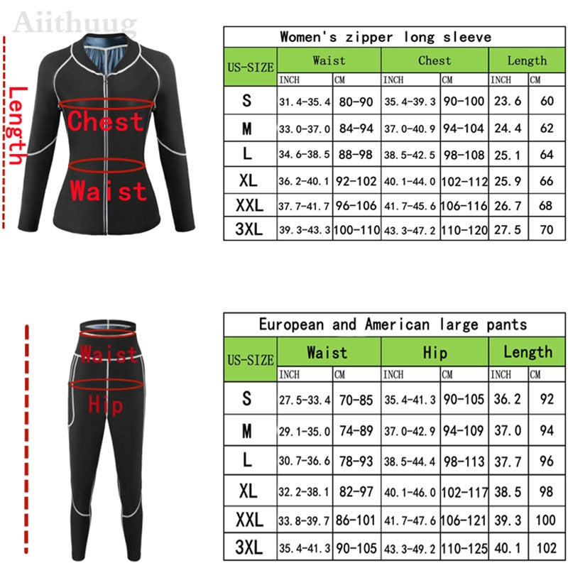 Sauna Sweating Suits Heat Trapping Bodysuit