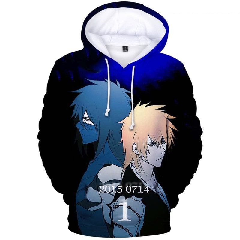Anime Bleach Print 3d Hoodies Sweatshirt for Men