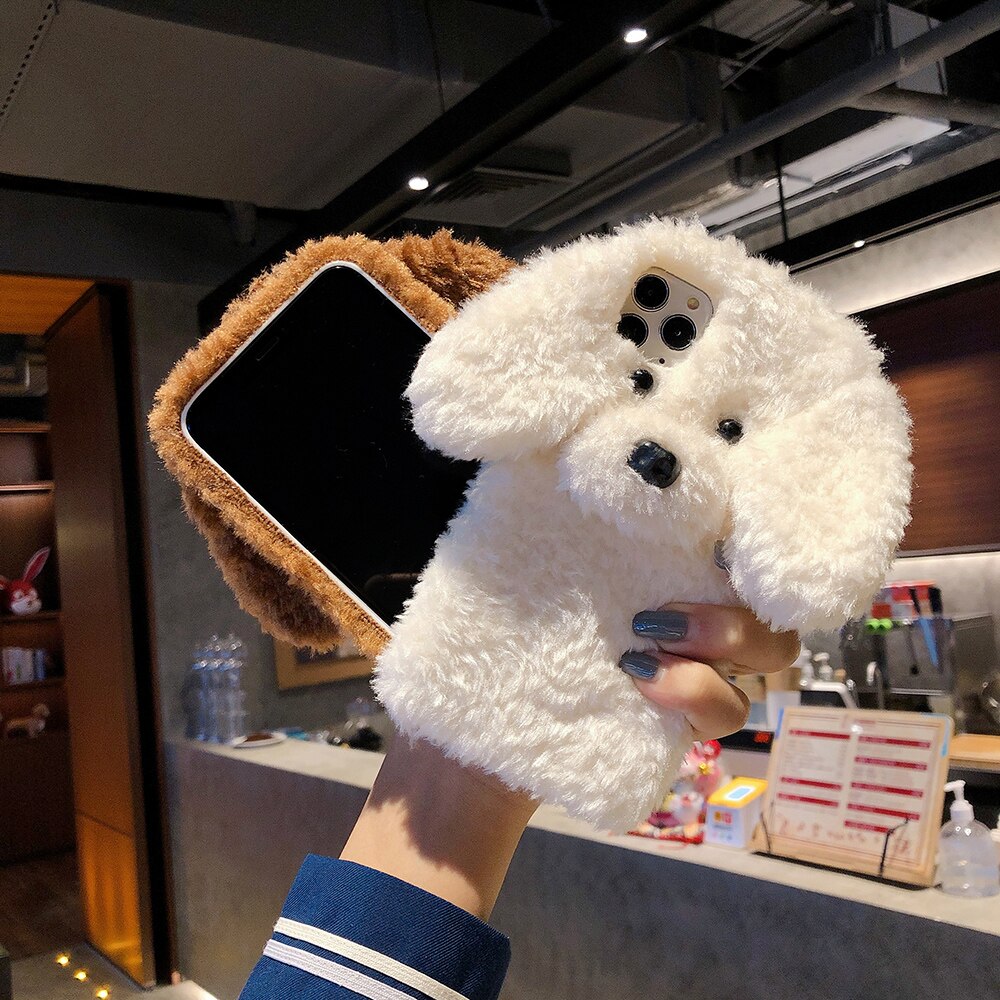 Cute Fluffy dog phone Case