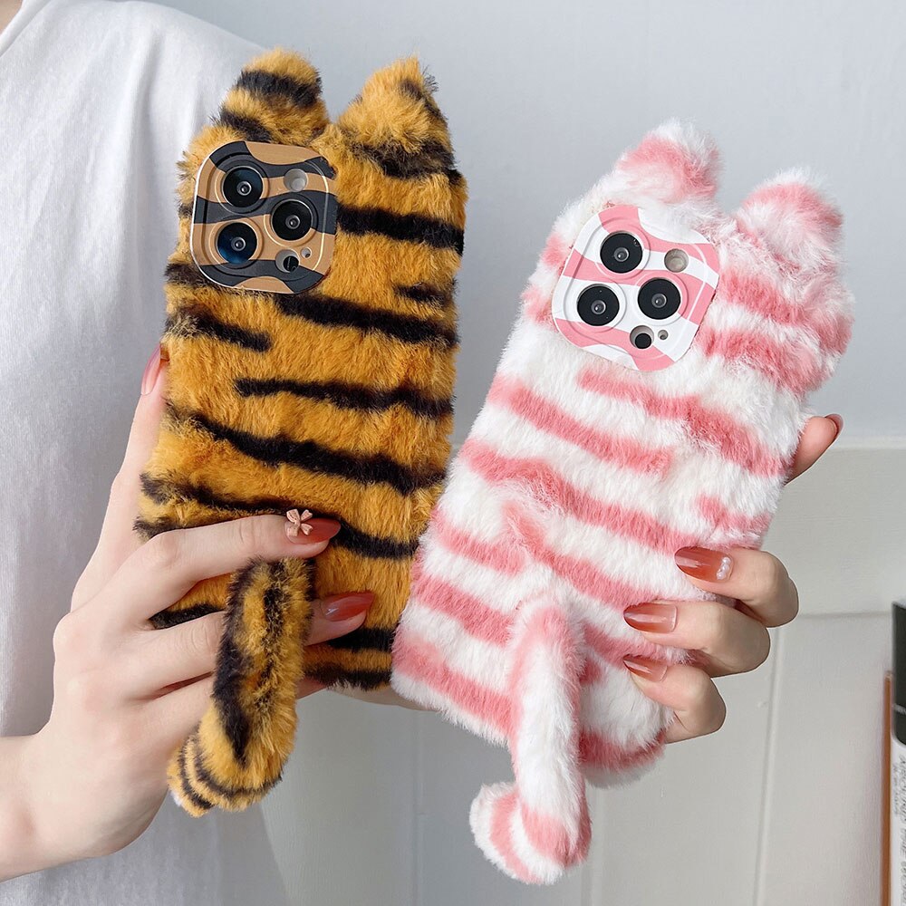 Cat Fluffy Phone Case