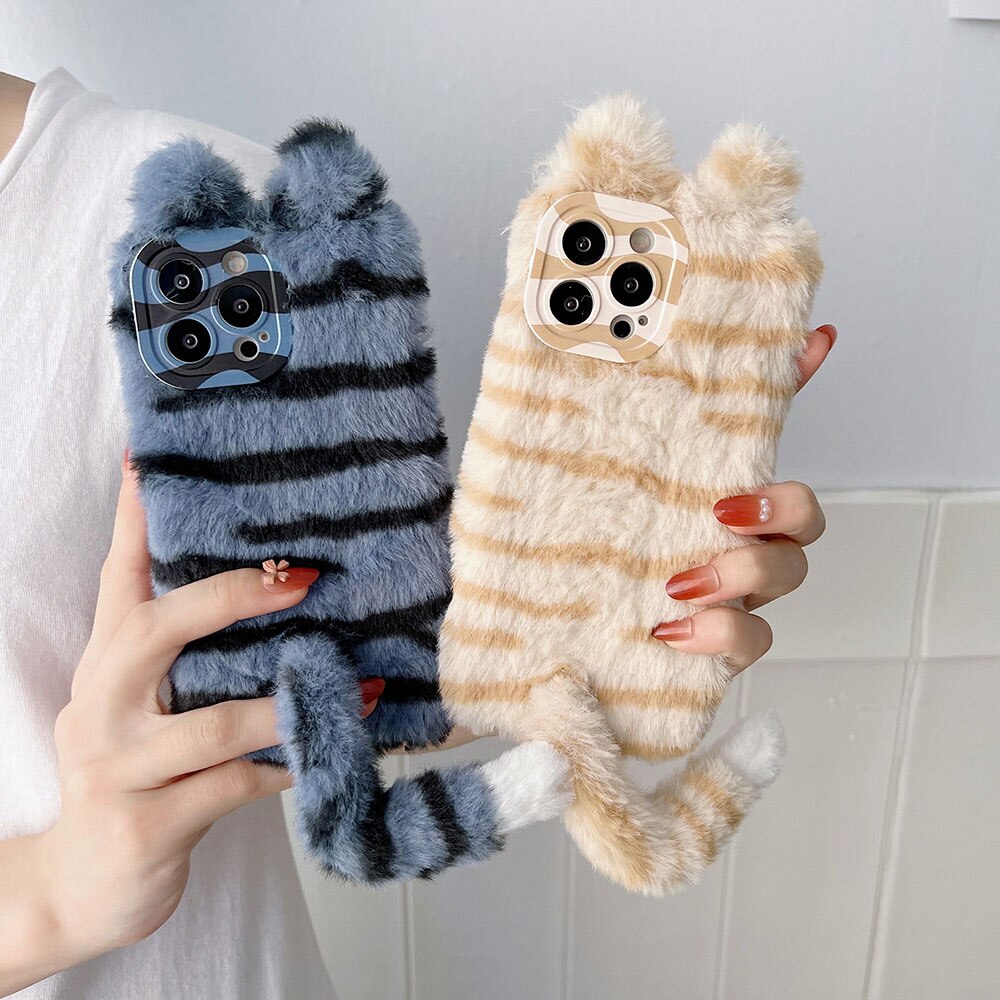 Cat Fluffy Phone Case