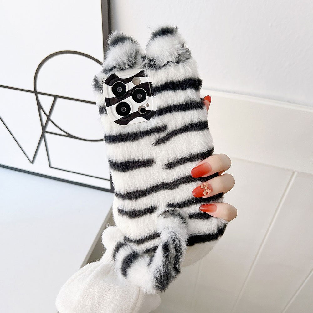 Cat Fluffy Phone Case