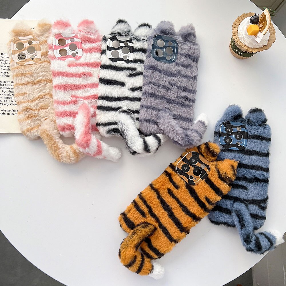 Cat Fluffy Phone Case