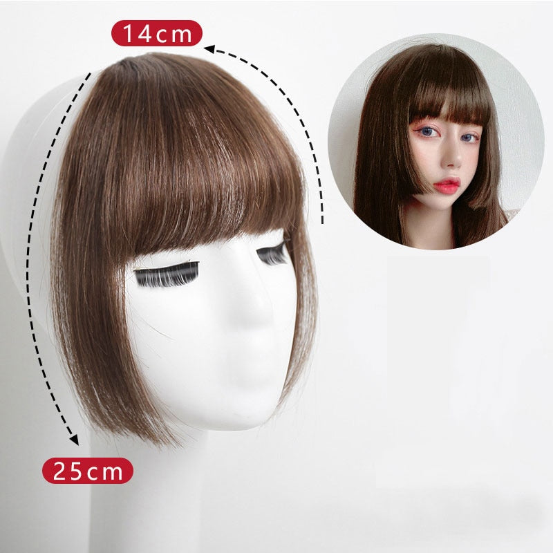 Clip In Bangs Hair Extension Wig