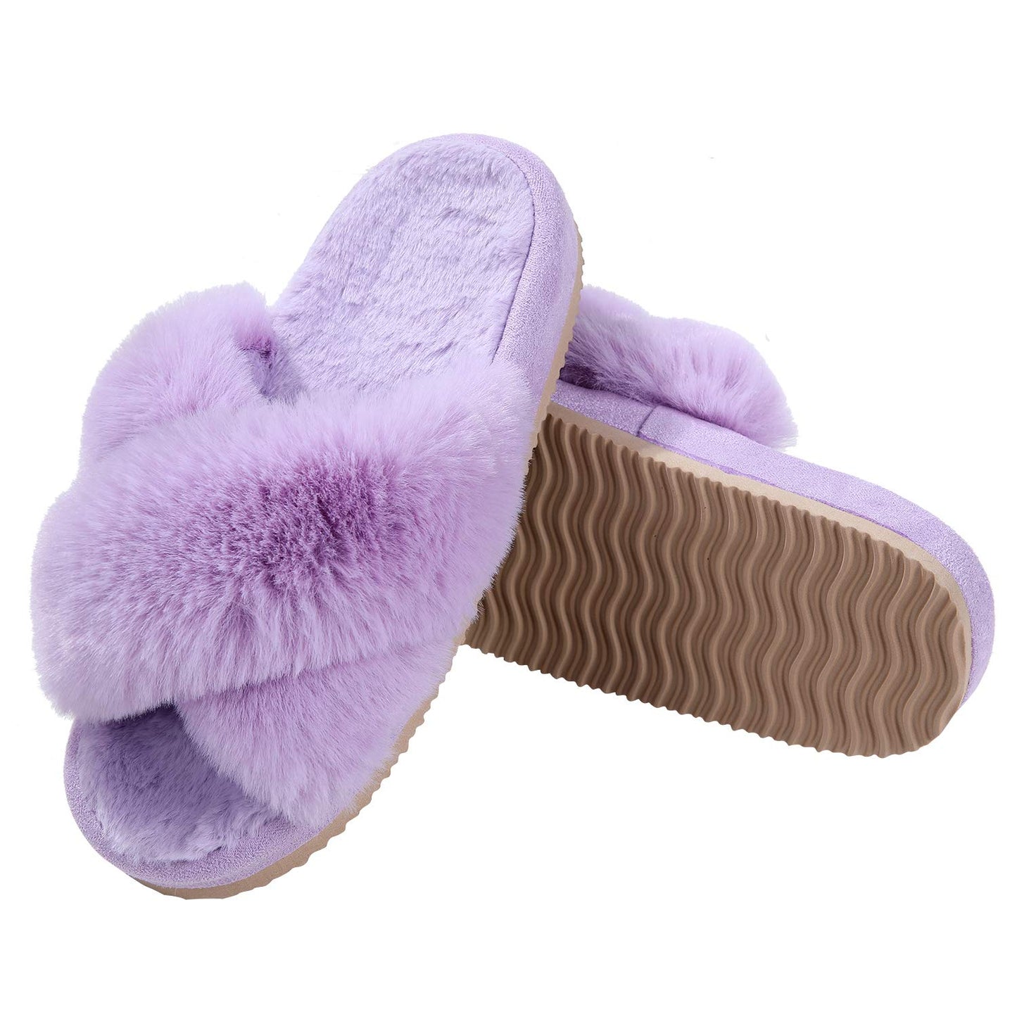 Fuzzy Slippers for Women