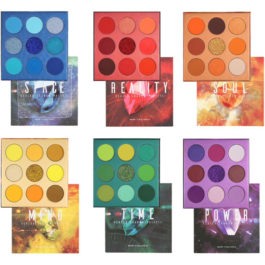 Eyeshadow Palette 9/34/42 Colors Powder Matte Shimmer Pigmented Metallic Make Up