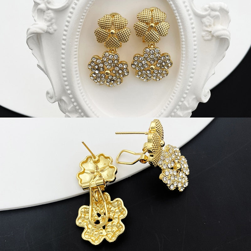 Dubai Gold Plated Jewelry Sets for Women‘