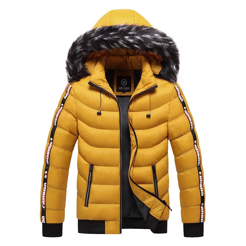 Hooded Puffer Jacket for Men