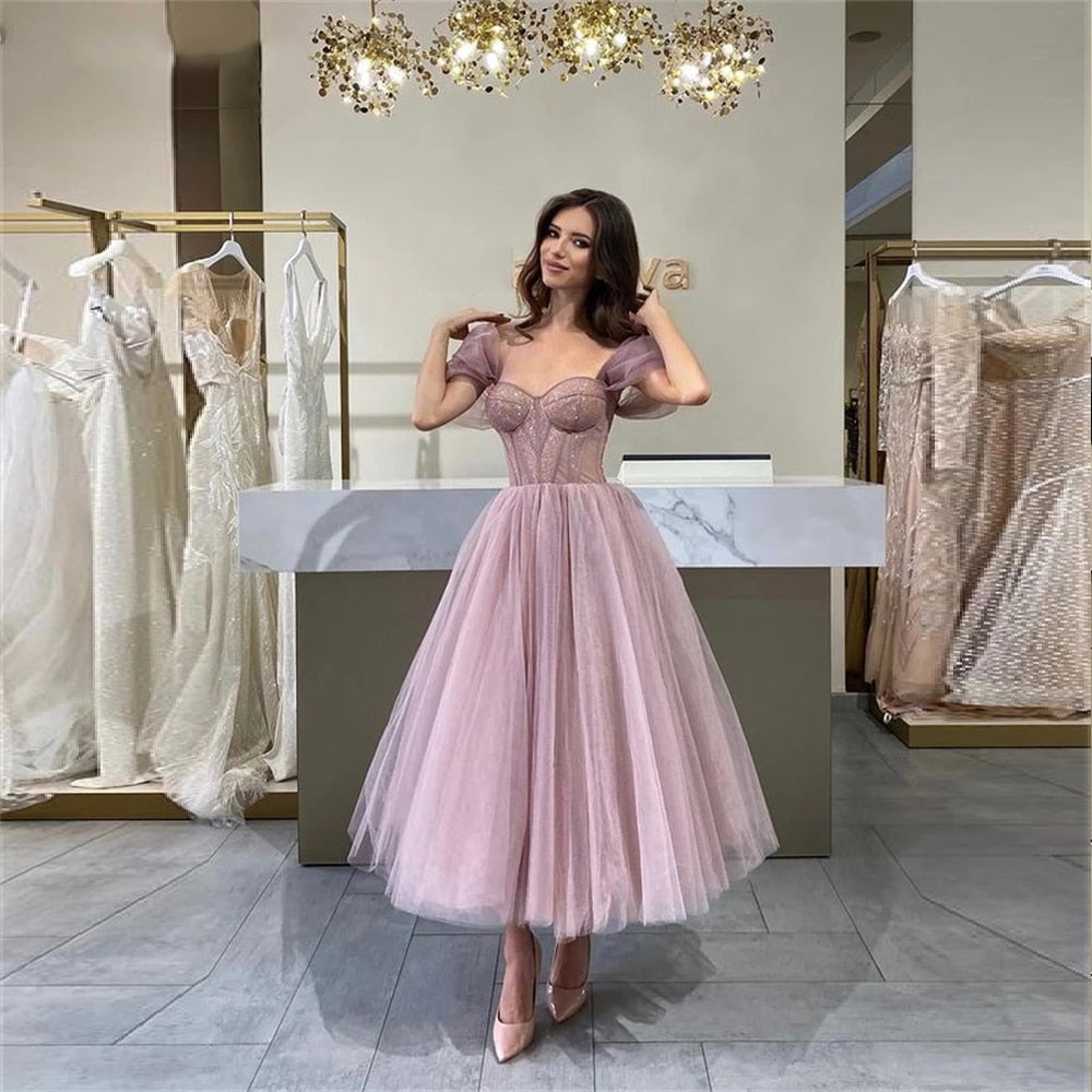 Off The Shoulder Fitted Prom Dress/ Bridesmaid Dress