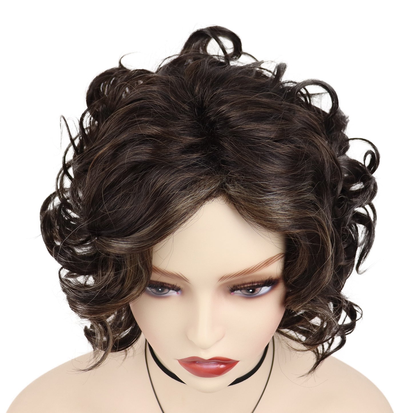 Short Curly Synthetic Wig For Women
