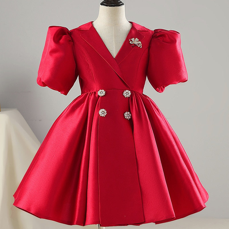 Princess Flower Girl Dress