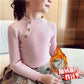Turtleneck Knitted Sweater Top for Girls