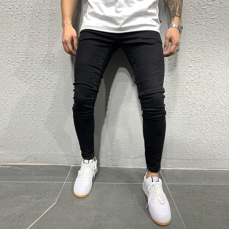 Skinny Denim Pants for Men - Jeans