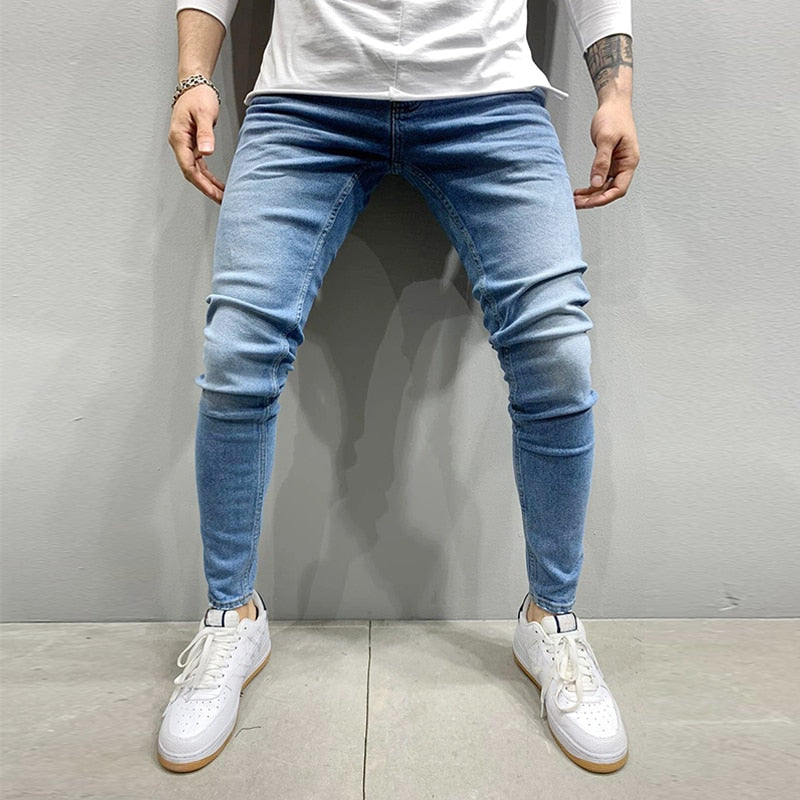 Skinny Denim Pants for Men - Jeans