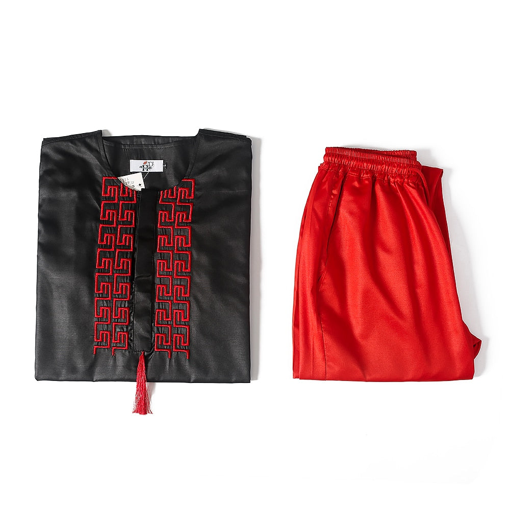 African Clothing for Boys Two Piece Set