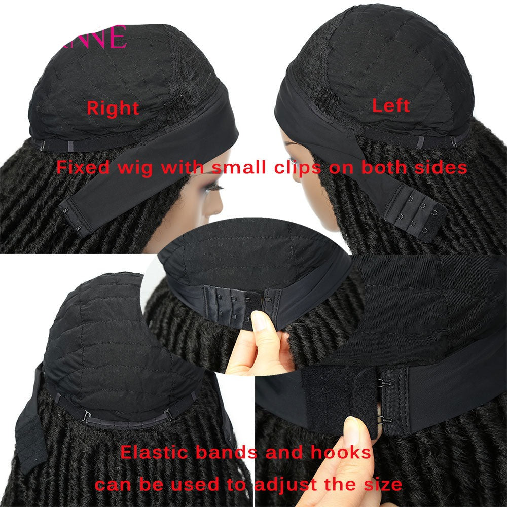 Long Headband Dreadlock Wig Synthetic hair