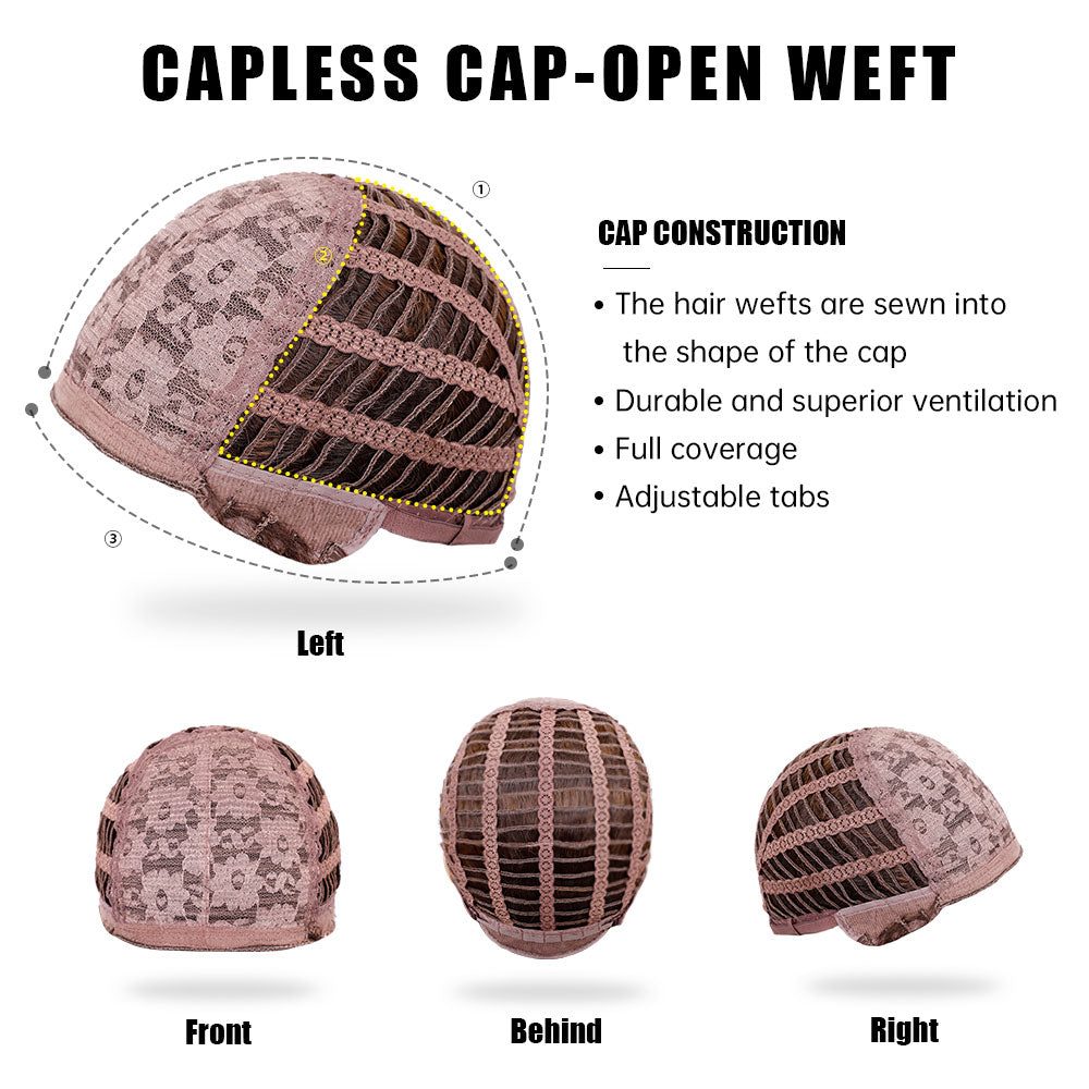 Synthetic Wig with Bangs Layered Natural Straight Wig for Women