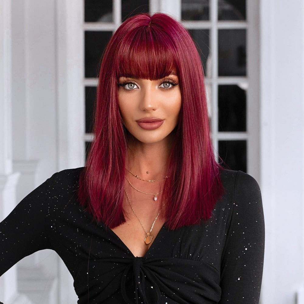 Colored Synthetic Wig For Women