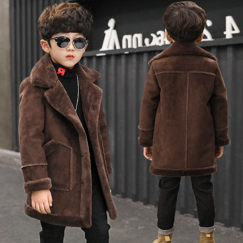 Quality Winter Plus Velvet Thicken Jacket Coat for Kids