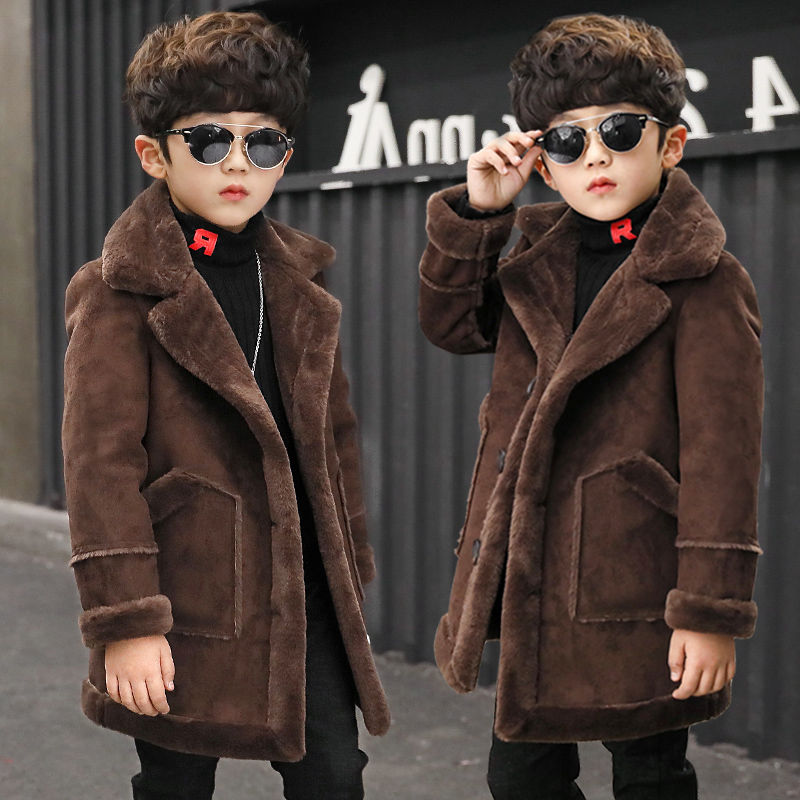 Quality Winter Plus Velvet Thicken Jacket Coat for Kids