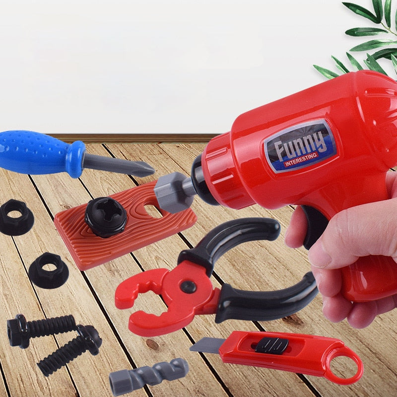 Screwdriver Drill Toys For Kids