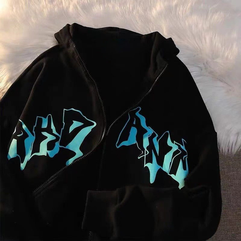 Y2k Vintage Hoodie Sweatshirt