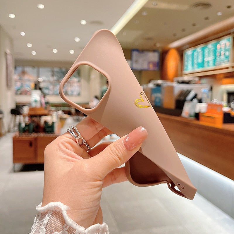 Love Heart Couples Phone Case