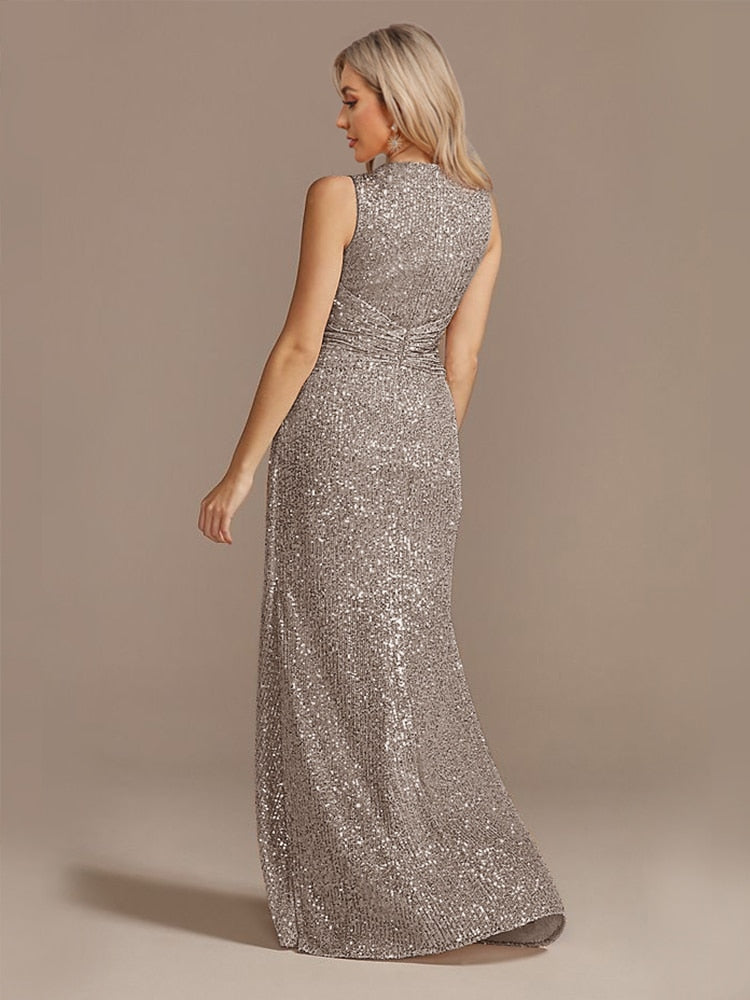 Sequin Evening Party Dress for Women