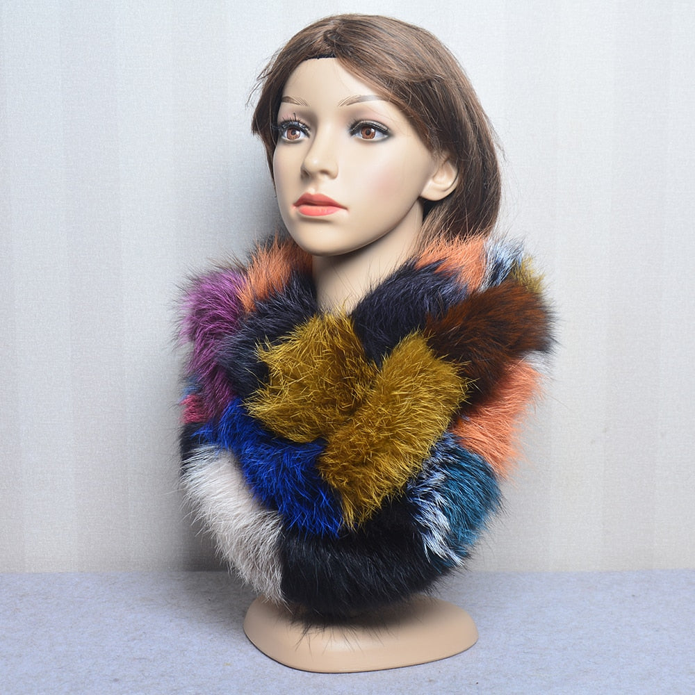 Luxury Winter Warmer Fur Neck Scarf