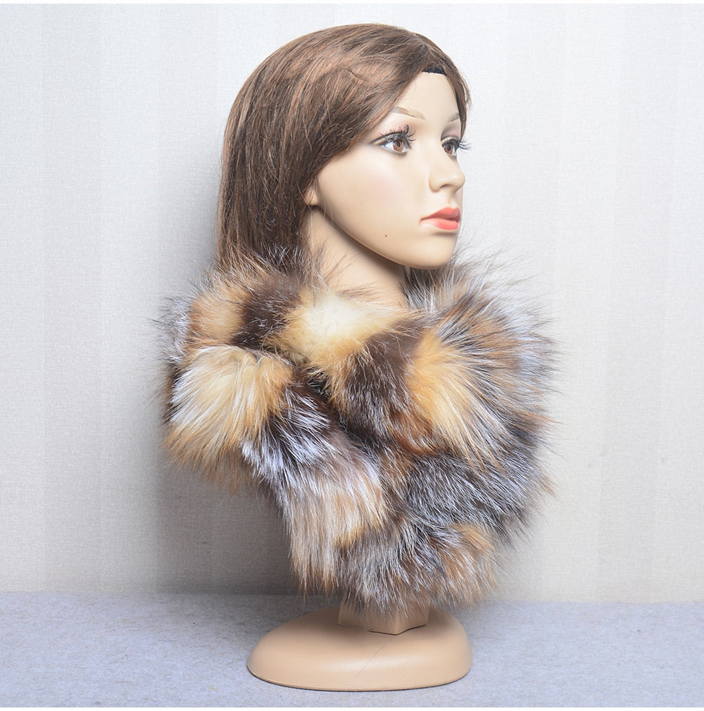 Luxury Winter Warmer Fur Neck Scarf