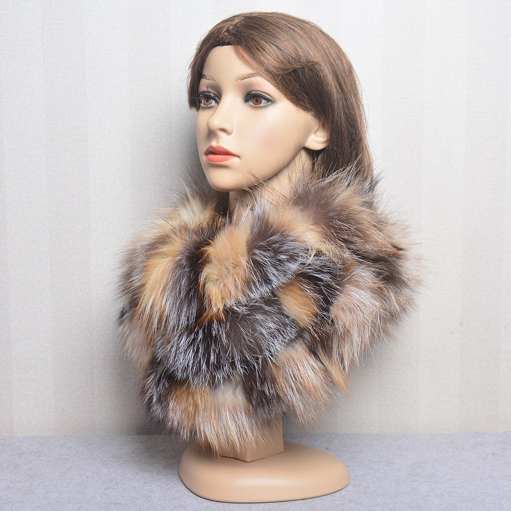 Luxury Winter Warmer Fur Neck Scarf