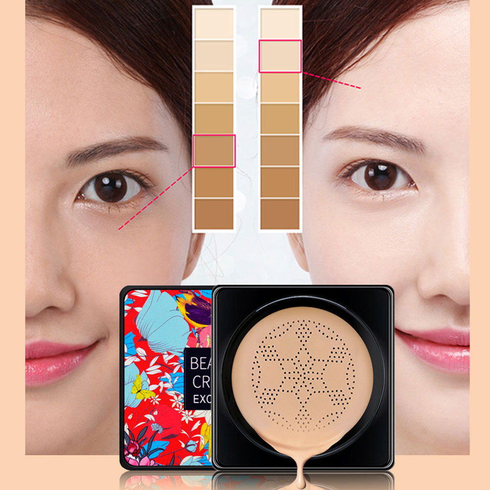 Magic Foundation Mushroom Head Air Cushion Cc Cream Waterproof Brighten Foundation Cream