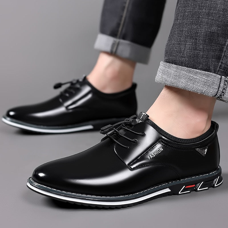 Oxfords Leather Business Shoes for Men
