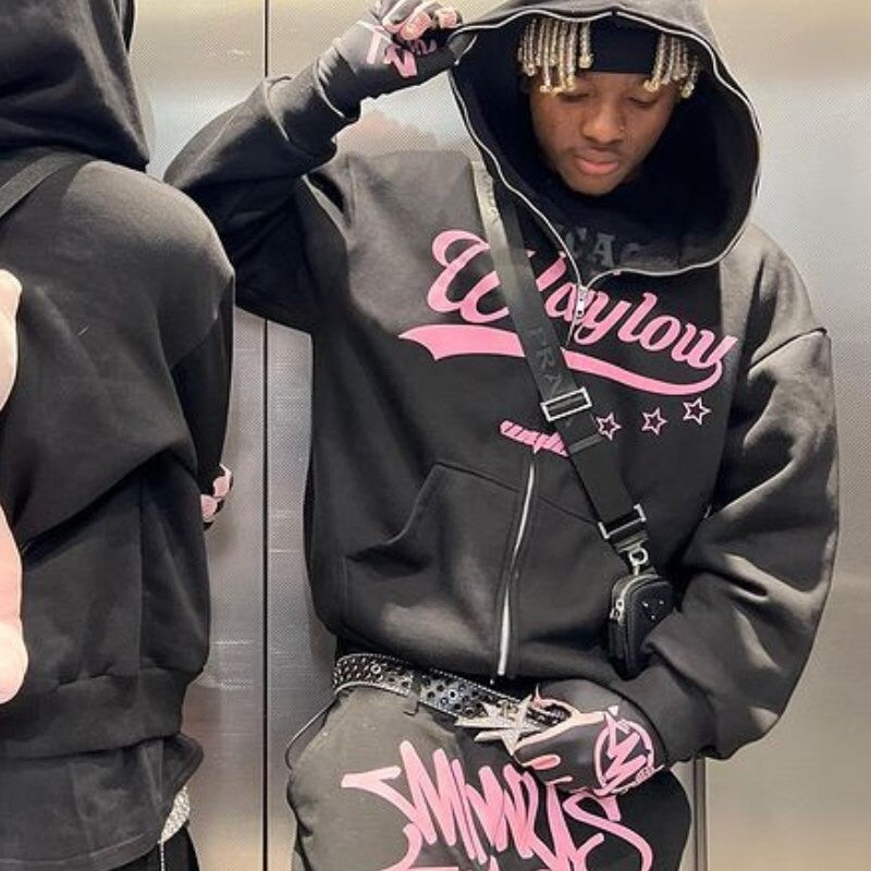 Vintage Hoodie Sweatshirt Top