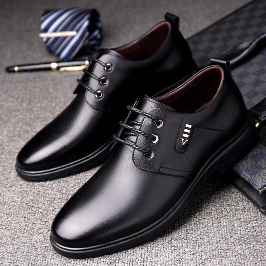 Pu Leather Business Casual Shoes For Men