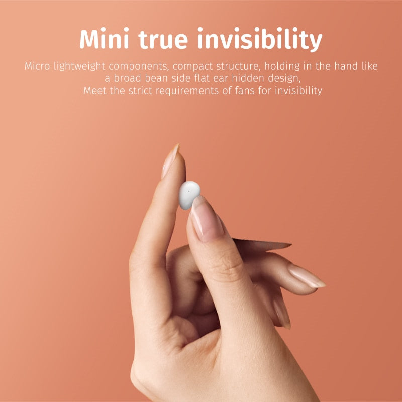 Mini Invisible Bluetooth Earphones Wireless Headphones