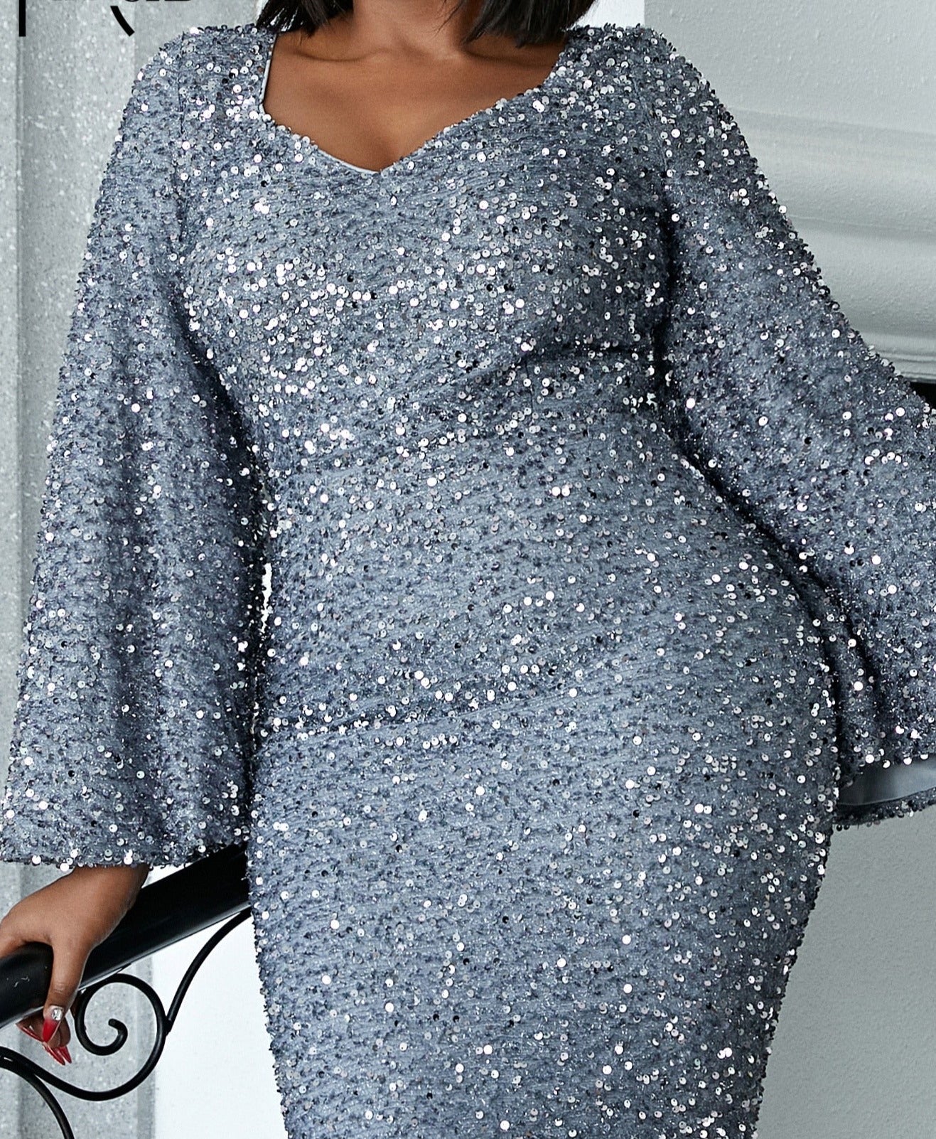 Sequin Evening Party Dress for Women
