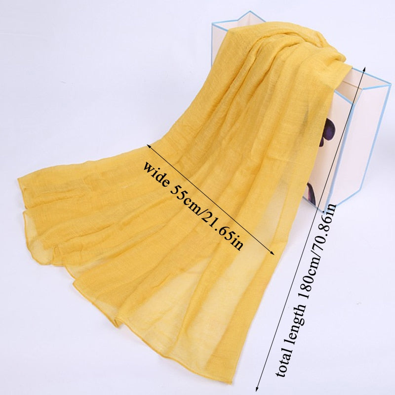 Cotton Comfortable Soft Scarf
