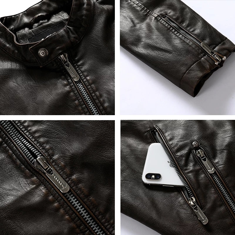 Motorcycle Leather Jacket